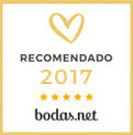 Recomendado por www.bodas.net - 2017